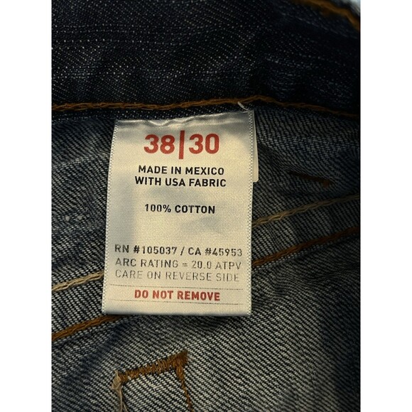 ARIAT M3 FR Jeans Mens Tag Sz 38/30 Loose Stackable Straight Leg 10014449 - Picture 5 of 15